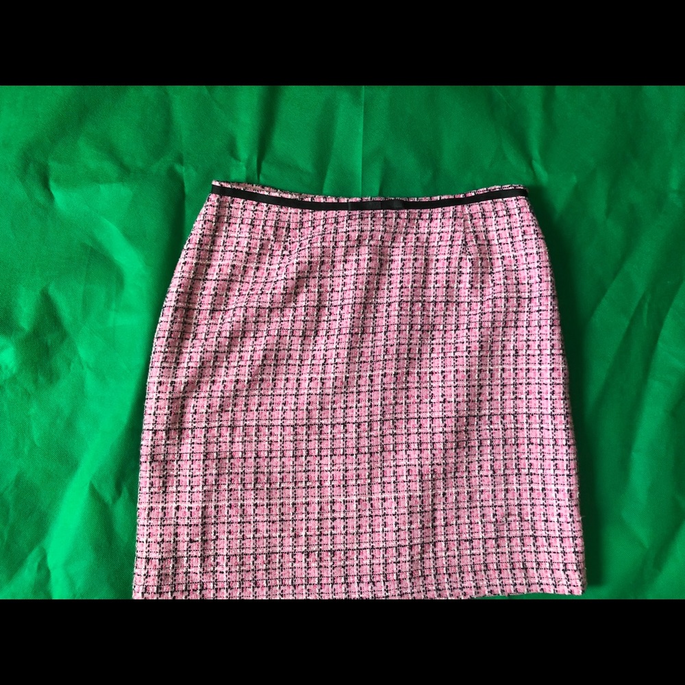 Pink Plaid Mini skirt
